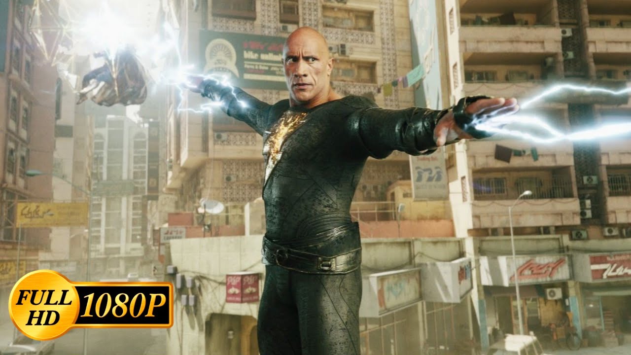 Dwayne Johnson vs Justice Society of America / Black Adam (2022) - PART 1