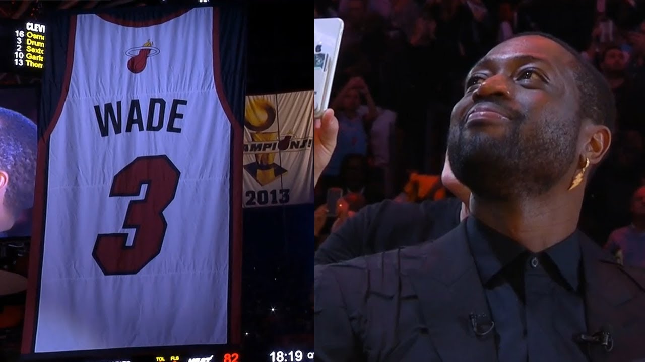 Dwyane Wade's Jersey Retirement Ceremony