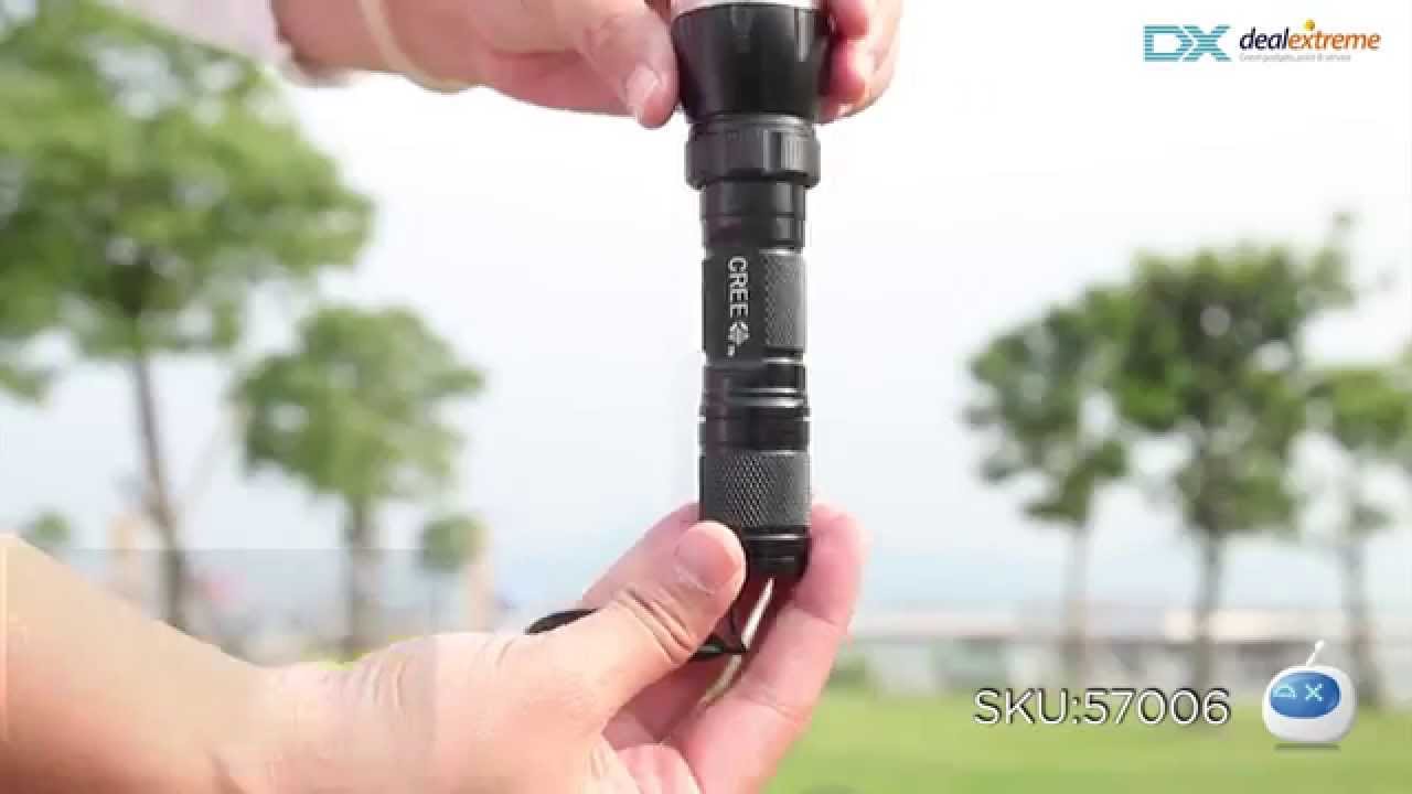 DX: UltraFire KH-T60 HA-II 5-Mode 975-Lumen White LED Flashlight
