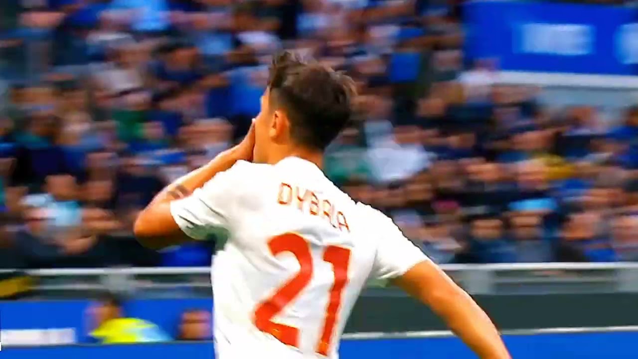 Dybala Goal and Celebration 4k Free Clip | Clip for edit
