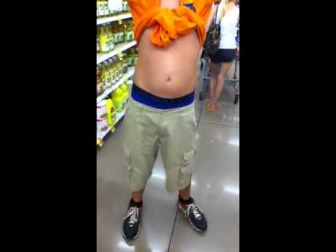 Dylan Belly Dancing At Krogers