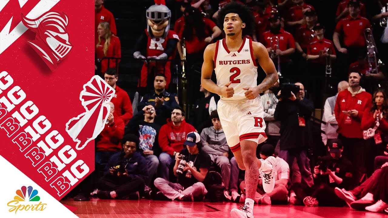 Dylan Harper highlights: Top moments from Rutgers Scarlet Knights' 2024-25 season | Big Ten on NBC