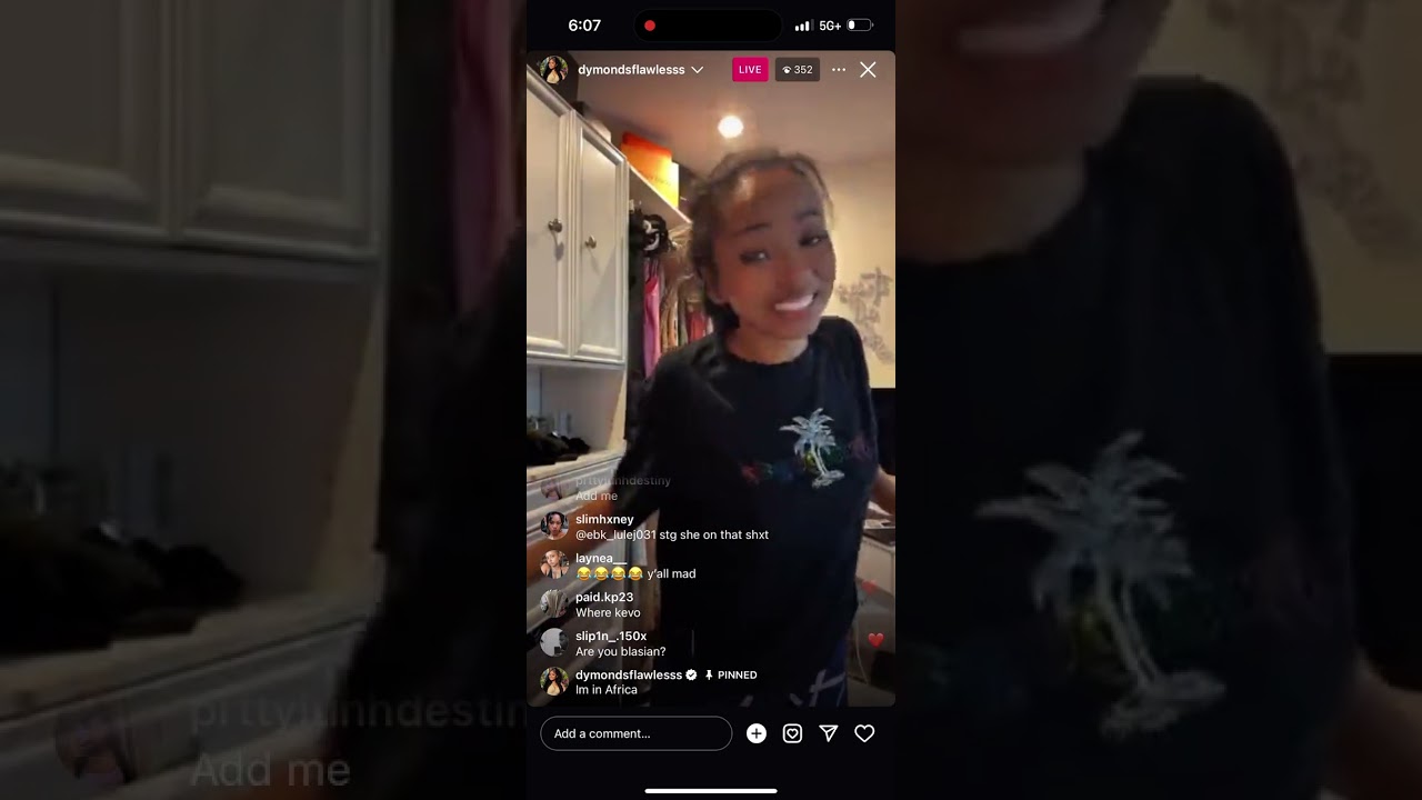 DYMOND FLAWLESS TWERKING ON INSTAGRAM LIVE👀🥵…. Must See