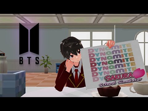 DYNAMITE - BTS💜 VER. SAKURA SCHOOL SIMULATOR (TDA)🌸໋᳝݊·