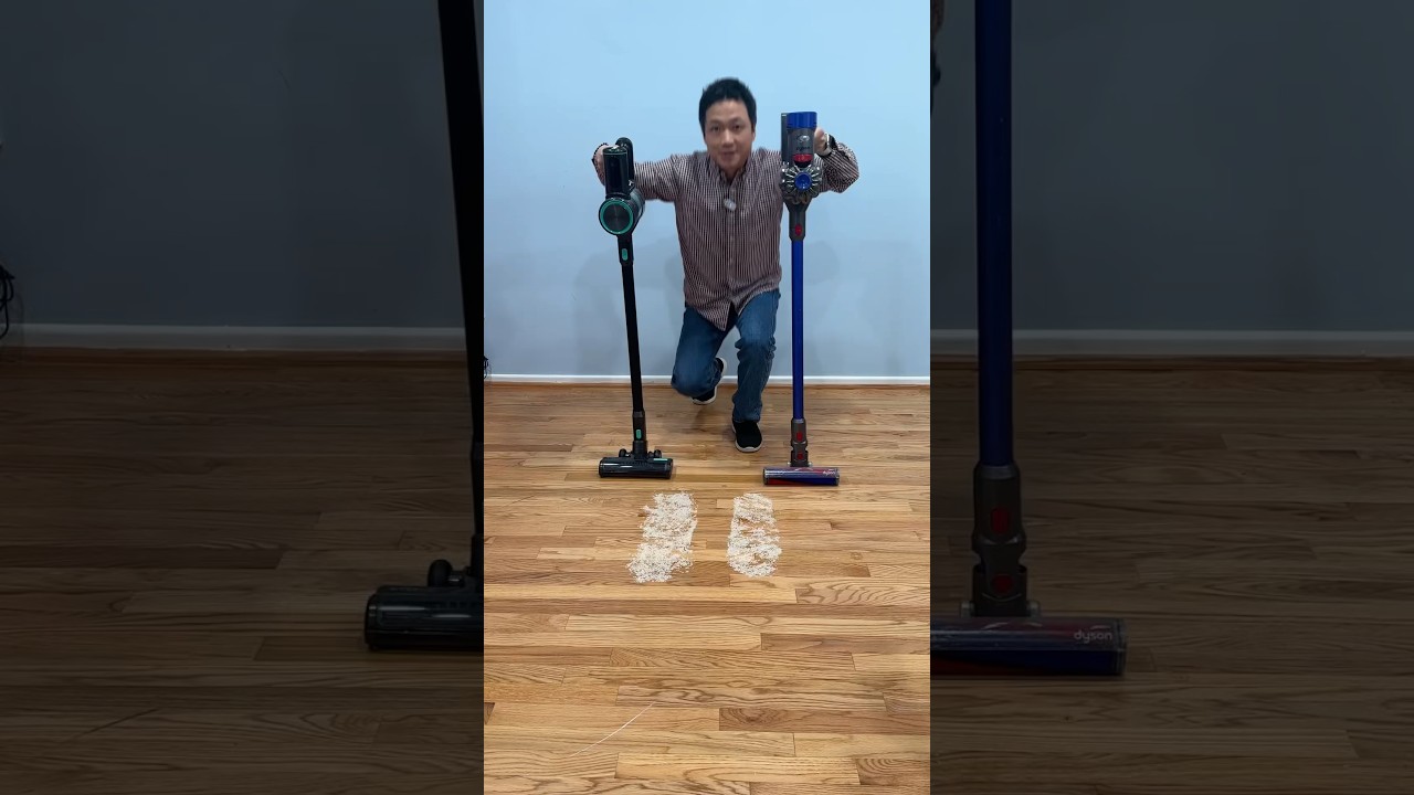 Dyson V8 vs Wyze vacuum