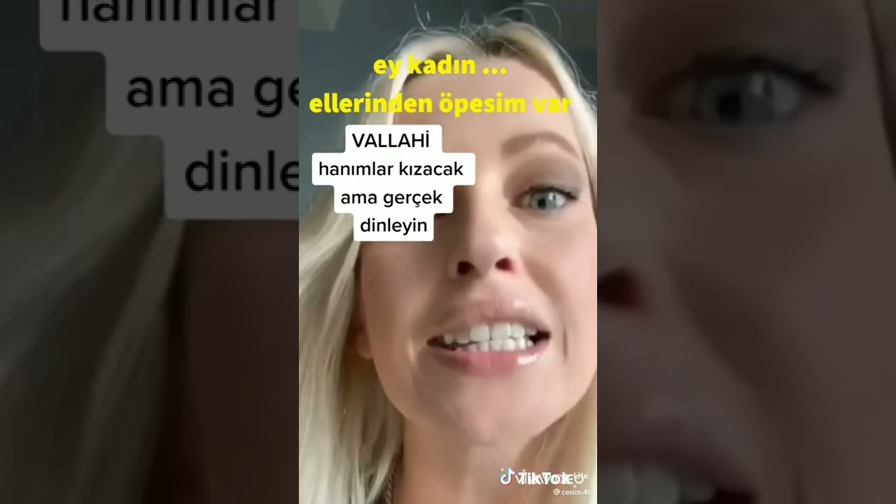 Düzgün adam arayanlar iyi dinlesin.  Helal be ablam