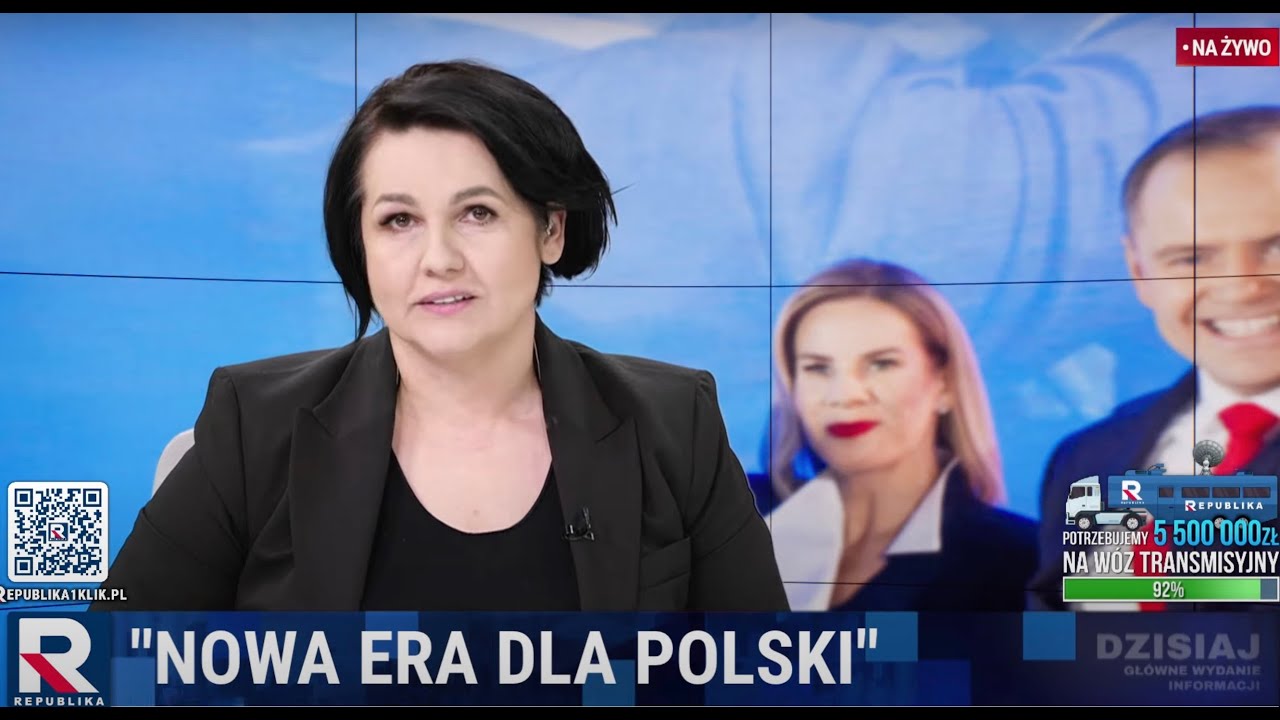 Dzisiaj Informacje Telewizja Republika 08.06.2025 | TV Republika
