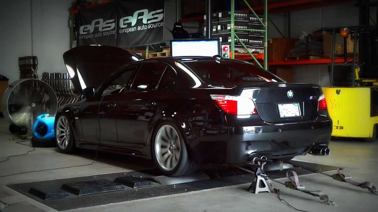 E60 M5 Dyno - Eisenmann Race/RPI Scoops