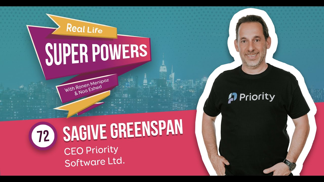 E72 - Sagive Greenspan (CEO Priority Software Ltd.)
