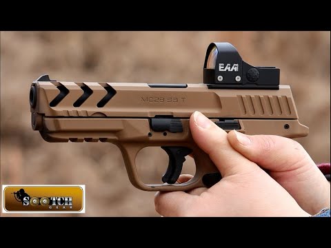 EAA MC 28 Gun Review:  M&P Clone with Optic