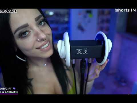 EAR KISS COMPILATION ♥ ASMR 3DIO