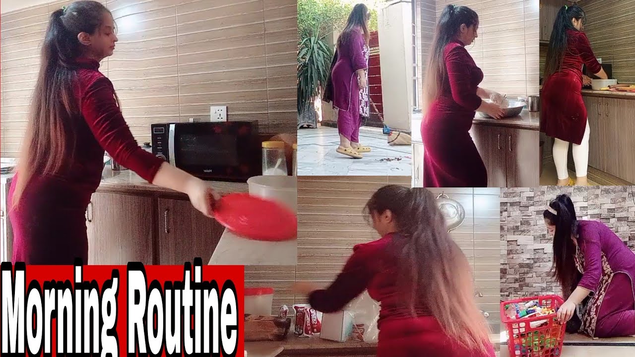 Early morning cleaning routine👸breakfast💁Daily Routine💃Sadaf Vlogs