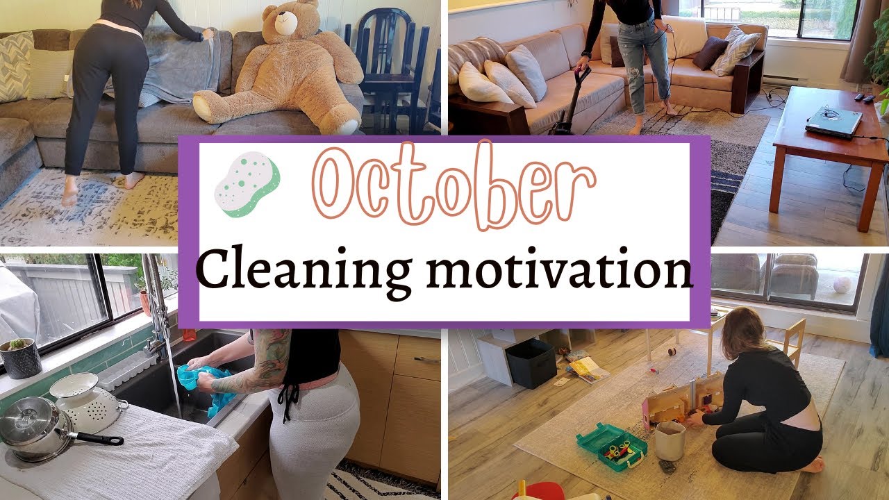 Early October 🎃MOTIVATING CLEAN WITH ME