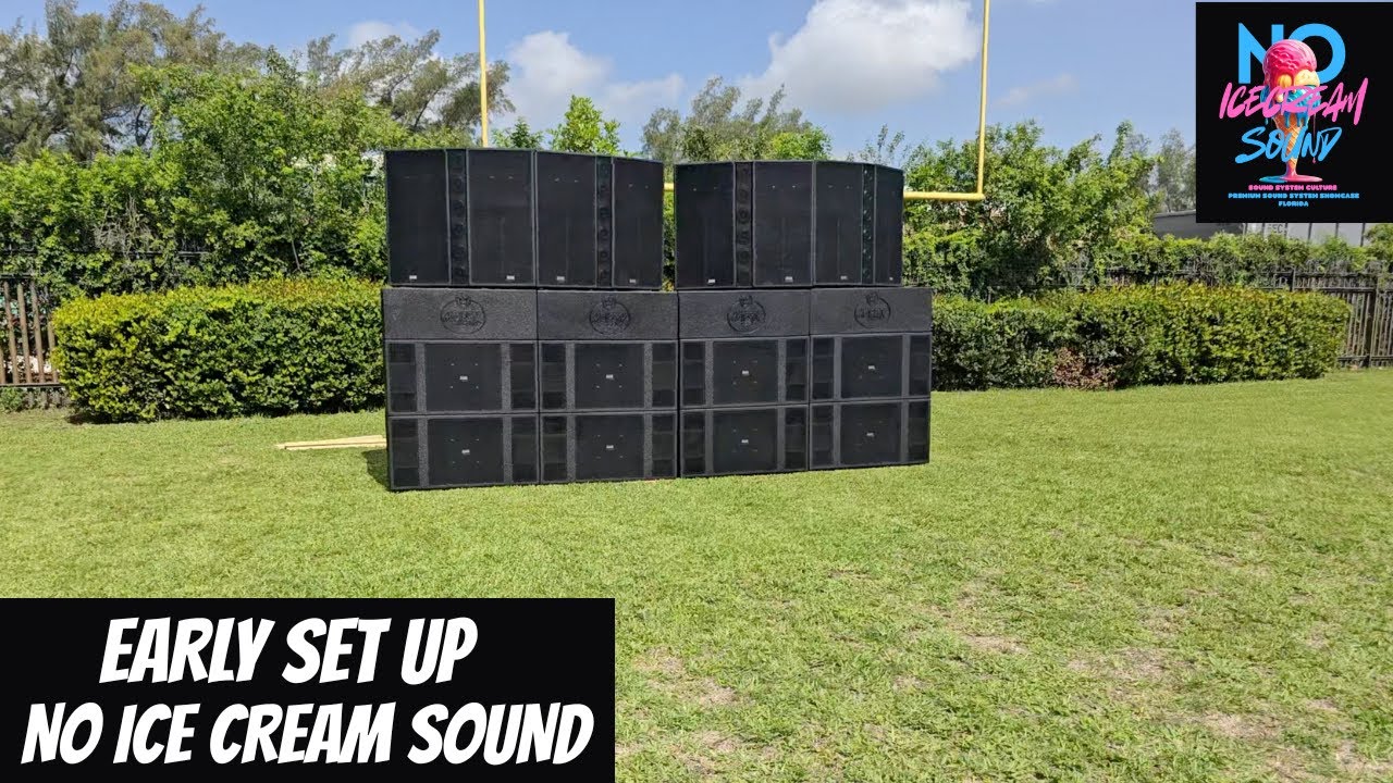 EARLY SOUND SYSTEM SET UP
