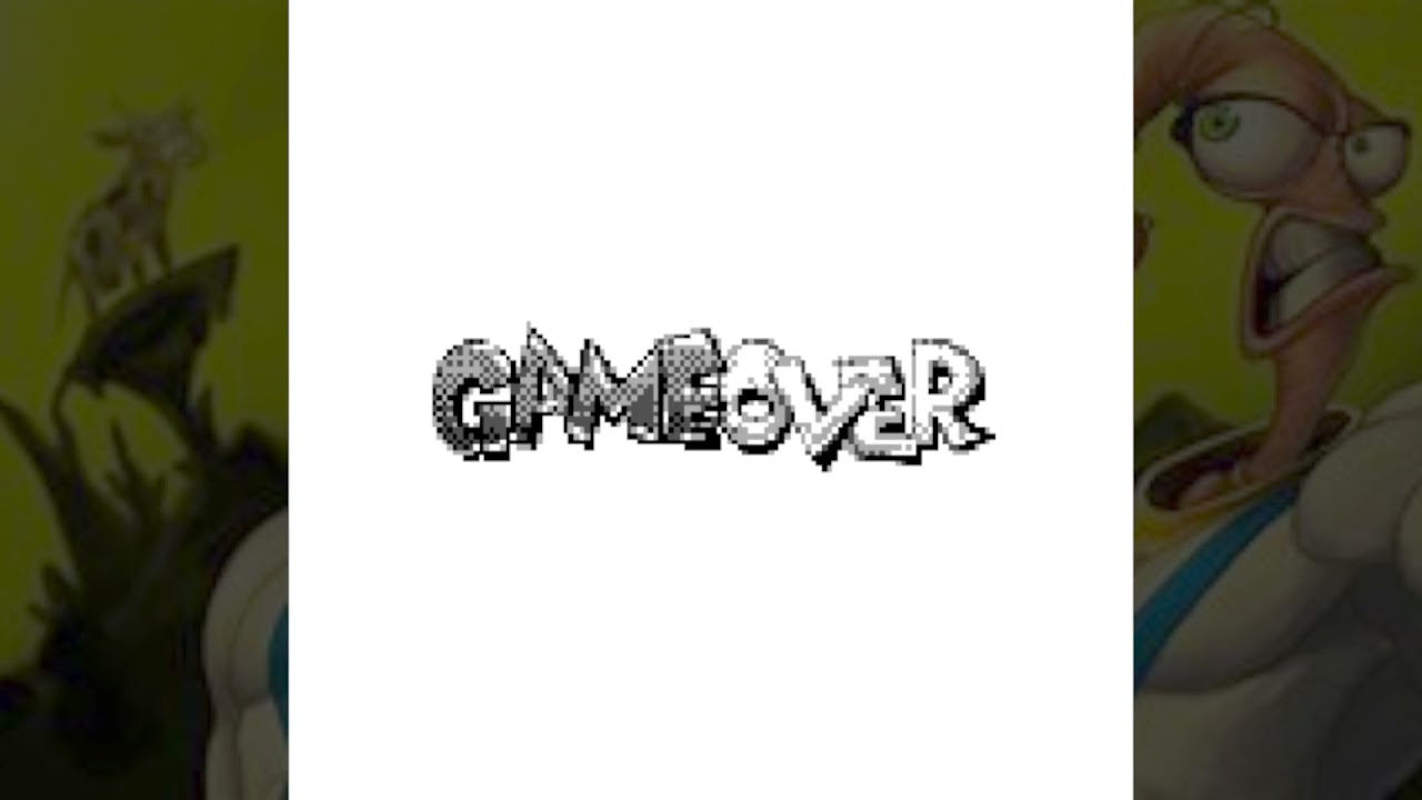 Earthworm Jim - Game Over (GB)