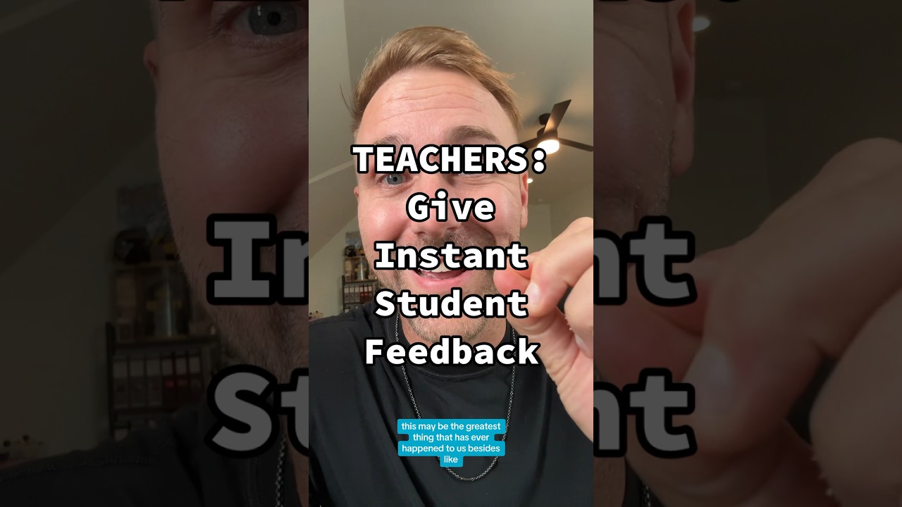 Easiest way for teachers to give student feedback! 🙌🏾❤️ #teachers @briskteaching