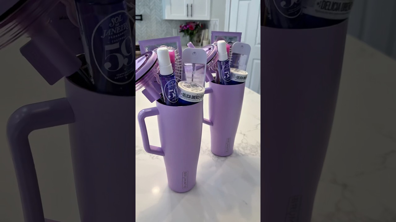 Easter Brumate 💜🎀 #brumatepartner #giftideas #asmr #easter #giftbaskets #restock #diy #viral #fyp