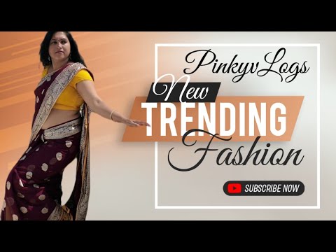 Easy & Saree Elegant poses 💕PinkyvLogs #love #fashion video vlog 💞