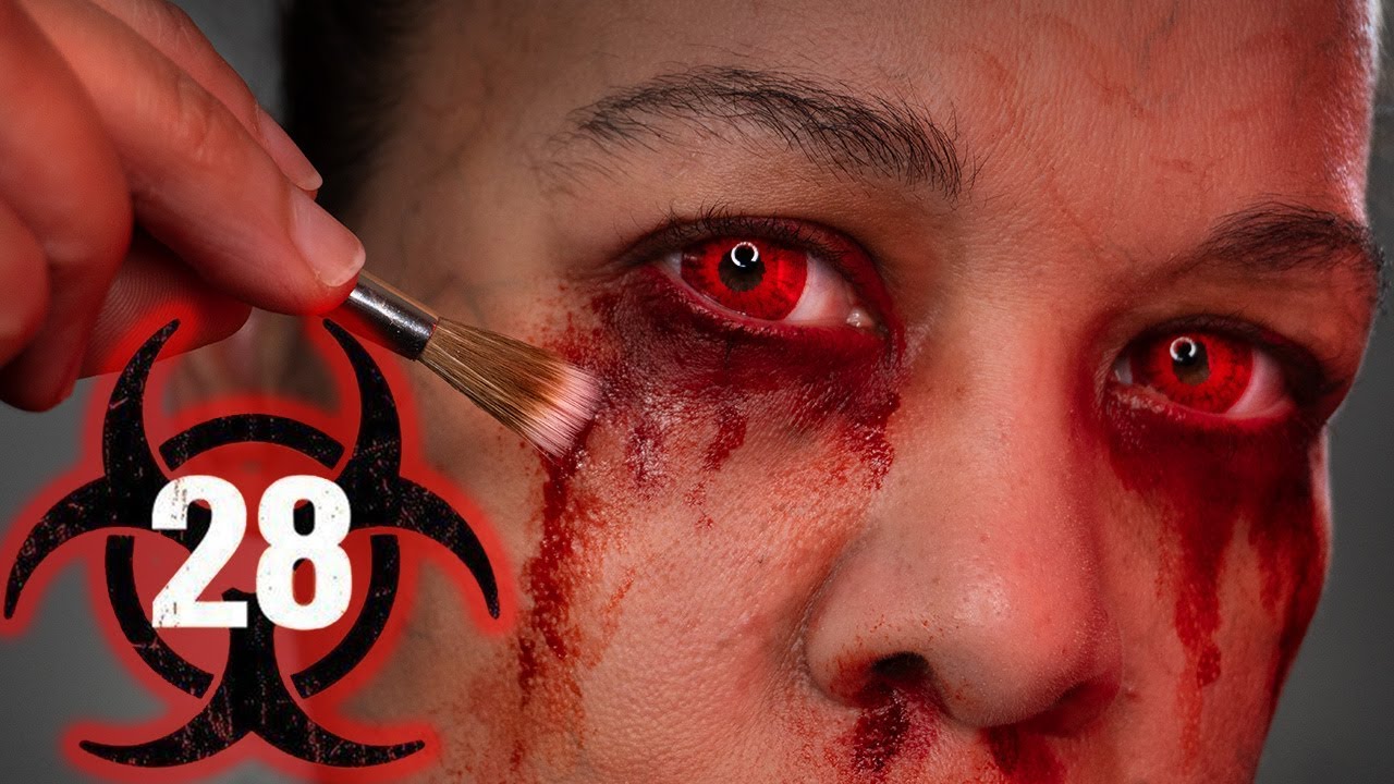 Easy 28 Days Later Rage Infection Makeup