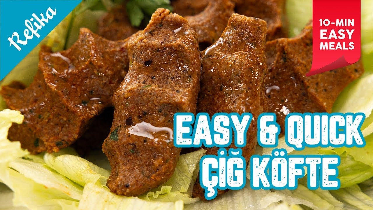 Easy, Affordable, Heavenly Meals in 10 Minutes | ÇİĞ KÖFTE: Turkish Spicy Eatballs with TACO Twist 🌮
