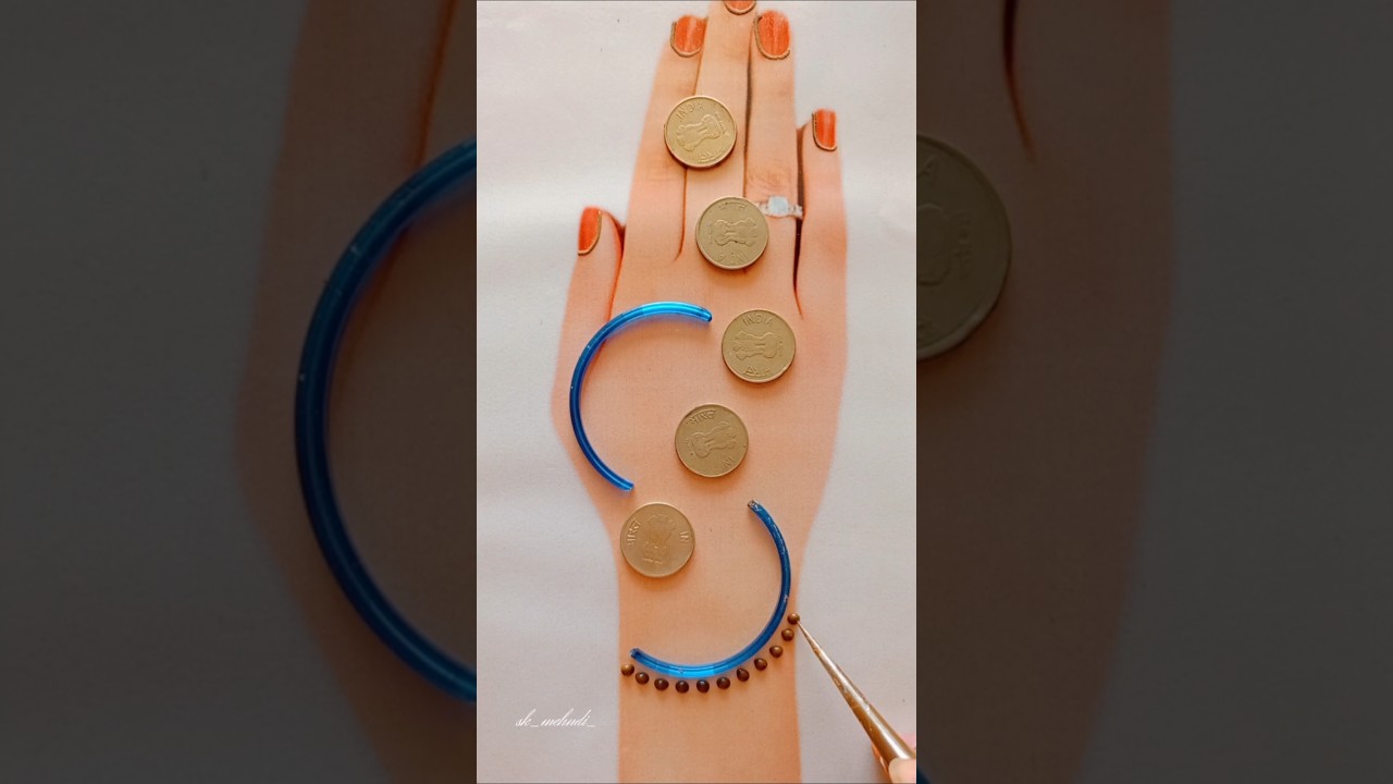 Easy And Simple Mehndi Design || Arabic Mehndi design || #mehndi #skmehandi #arabicmehndidesign
