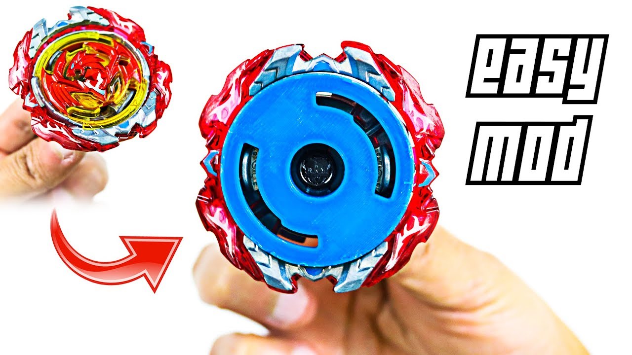 EASY BEYBLADE MOD! - Revive Phoenix PROTOTYPE  (Beyblade Burst) ベイブレードバースト 베이블레이드 버스트