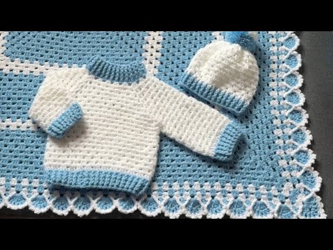 Easy Crochet sweater / Easy crochet baby Cardigan / Crochet for life Cardigan 1923