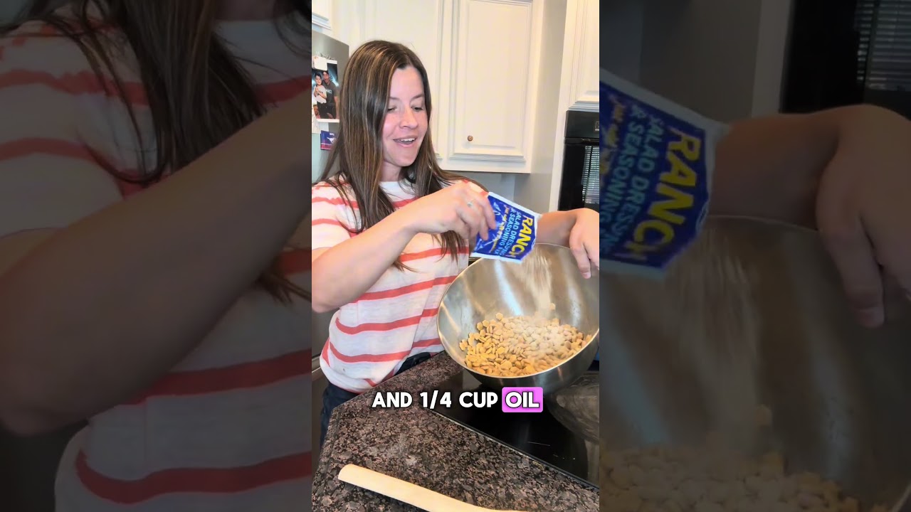 Easy DIY 3 Ingredient Snack Oyster Crackers with Ranch Seasoning | Frugal Mom | Easy Recipes