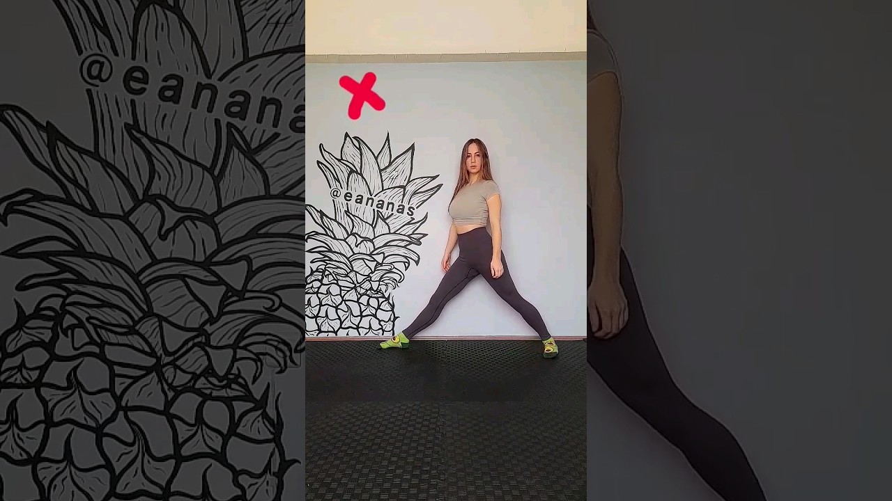 EASY Front Split Tutorial 🔥#shorts #stretching #gymnast #homeworkout #yoga #flexibility #tips