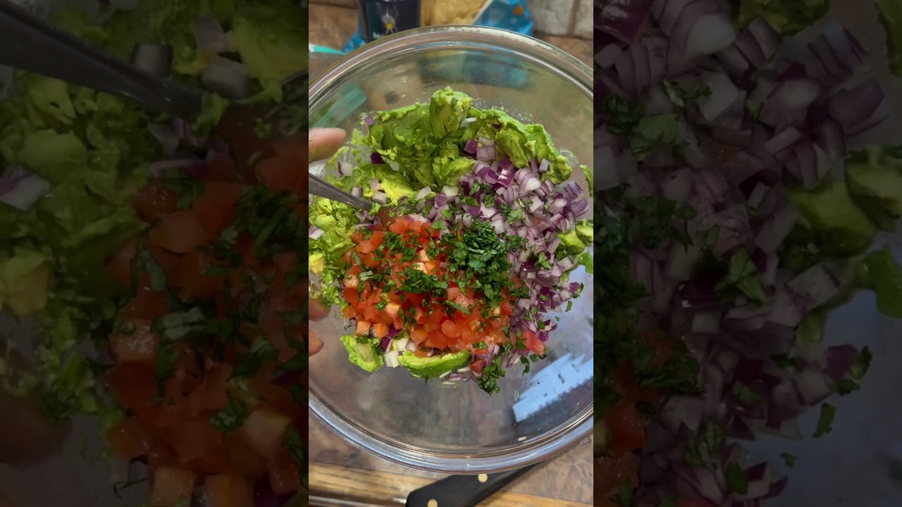Easy guacamole recipe #guacamole #recipe
