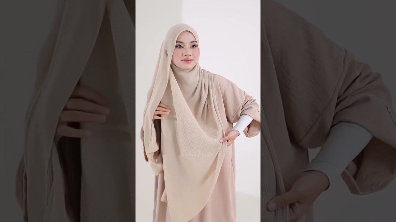 EASY HIJAB TUTORIAL – CARA CARA MEMAKAI TUDUNG SHAWL SIMPLE