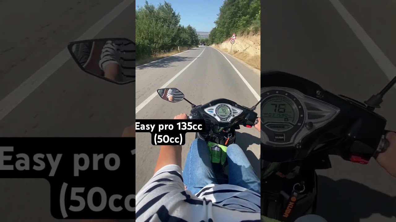 Easy Pro 135 Ruhsatta 50cc Gidiş Performansı (Top Speed değildir) #kubamotor #easypro #kesfetteyiz