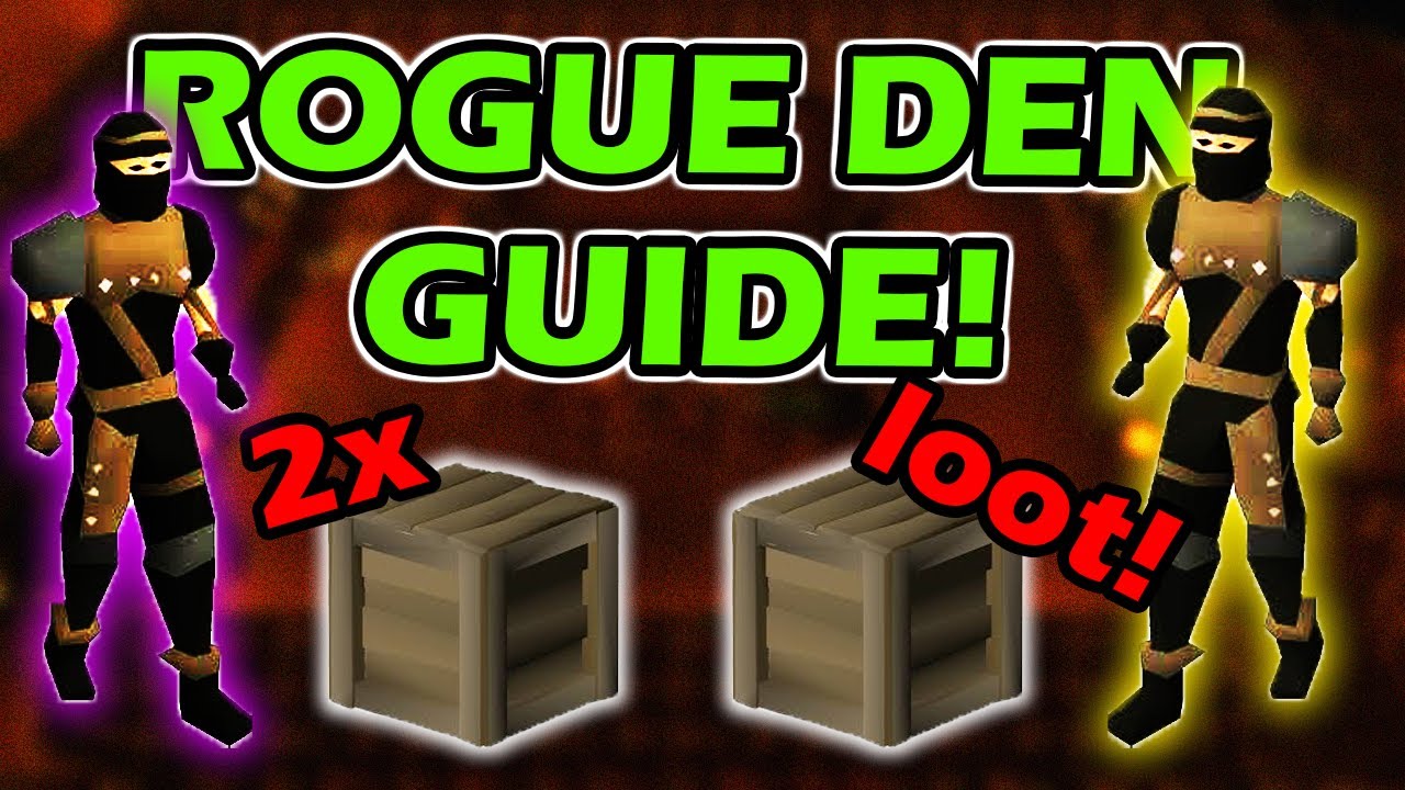 Easy Quick Rogue's Den Guide! OSRS 2024.. How To Get Rogue Outfit Fast with Runelite!