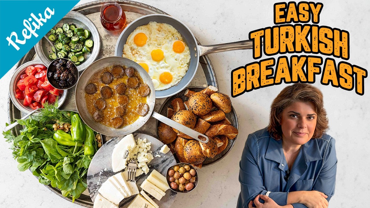 Easy Turkish Breakfast — How Turkish People Eat Breakfast 🍳🇹🇷 | Ready in 20 min!