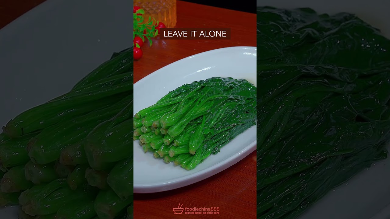 EASY VEGAN SPINACH SALAD RECIPE #veganrecipes #vegetarian #spinach #salad #chinesefood #cooking
