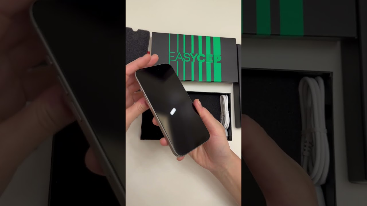 EASYCEP YENİLENMİŞ İPHONE 15 PRO 1TB KUTU AÇILIMI KOZMETİK-M