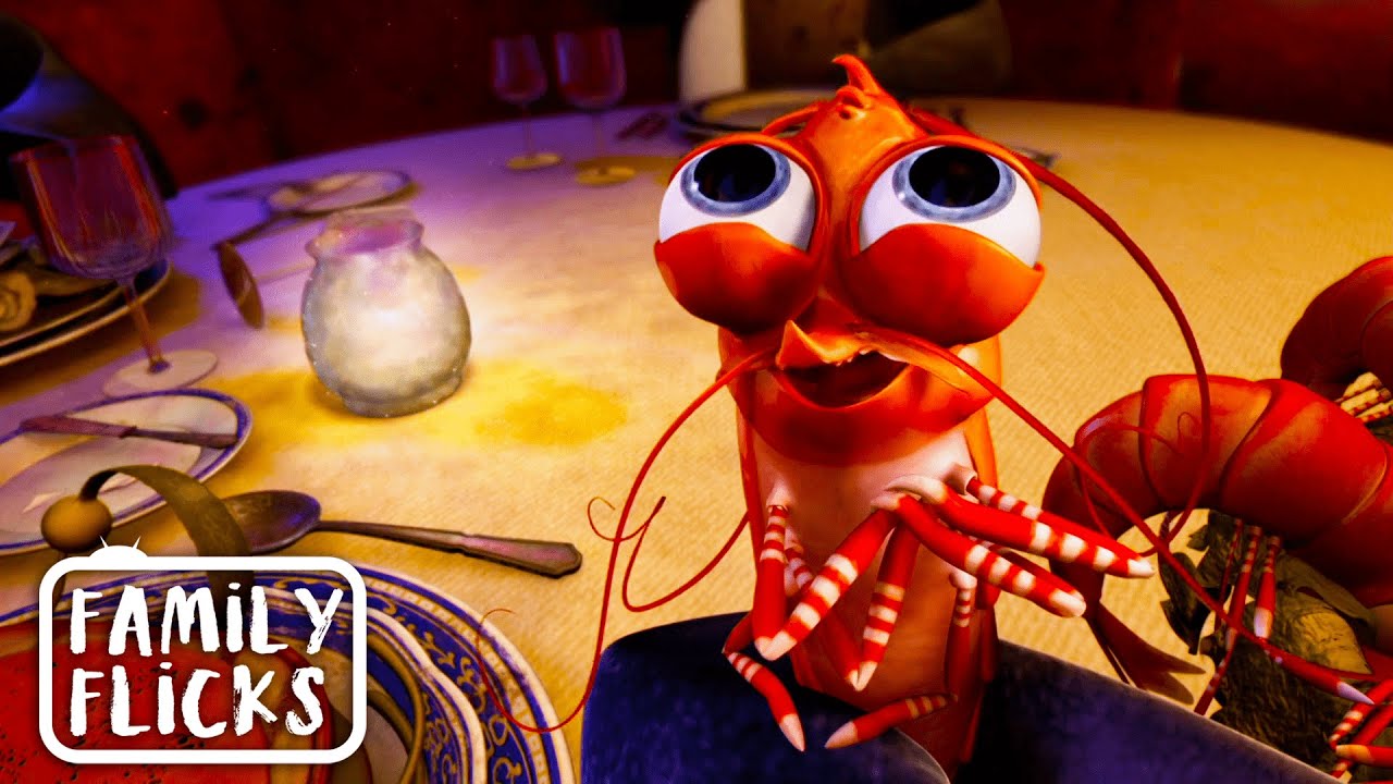 Eat The Shrimp | Shark Tale (2004) | Family Flicks