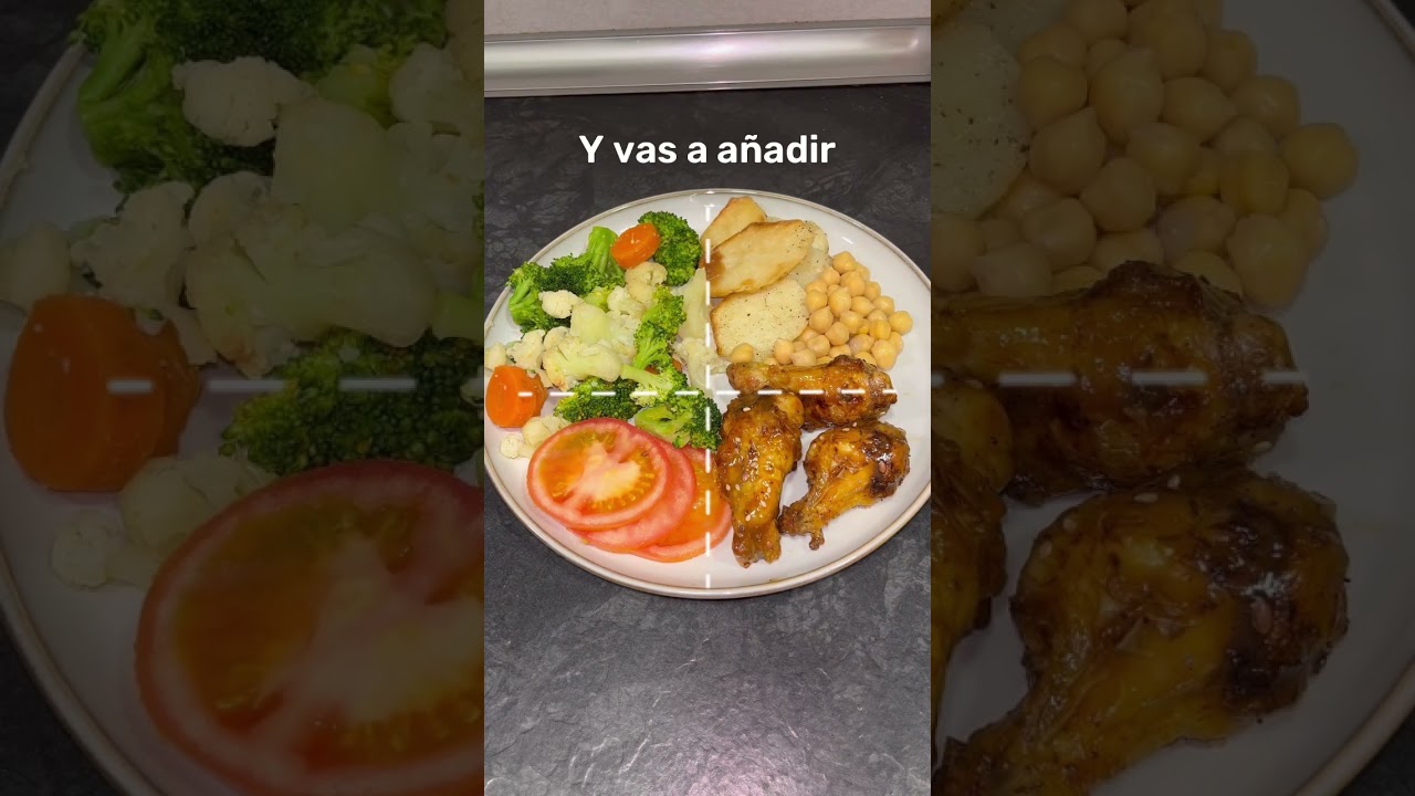 EATING HEALTHY is easy with THIS method 🥗 #healthyplate