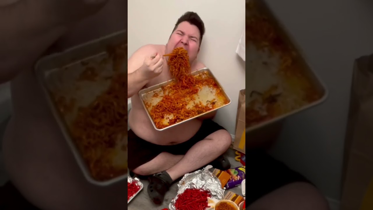 Eating World's Spiciest Noodles 🍜🔥