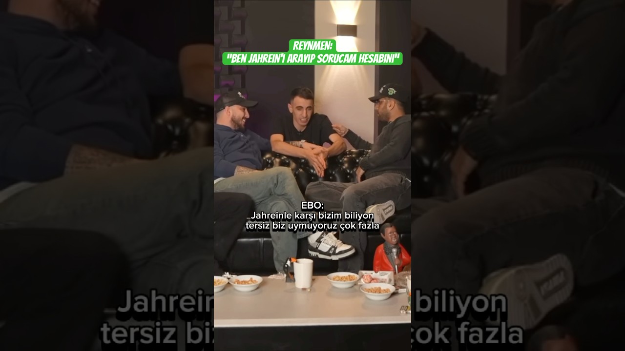 EBO VE JAHREİN KÜFÜRLÜ ATIŞMA! | EBOSHOW #türkçerap #reynmen #ati242 #jahrein #bege #shorts #keşfet