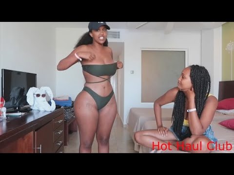 ebony bikini try on haul mm
