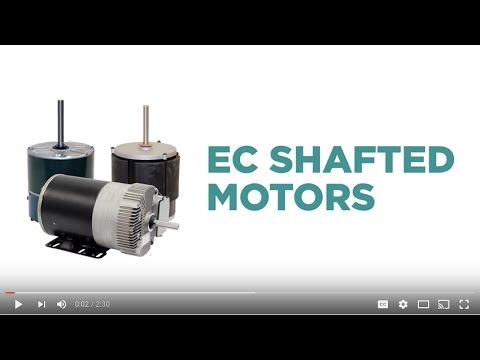 EC Shafted Motors from KeepRite Refrigeration