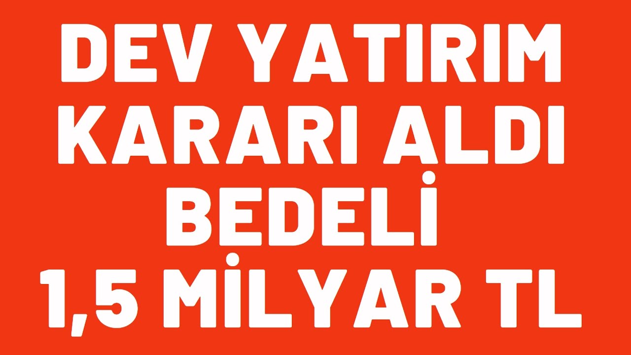ŞİŞECAM 1,5 MİLYARLIK DEV YATIRIM KARARI ALDI #SISE - BORSA ŞİŞECAM SISE hisse analizi  #sıse analiz