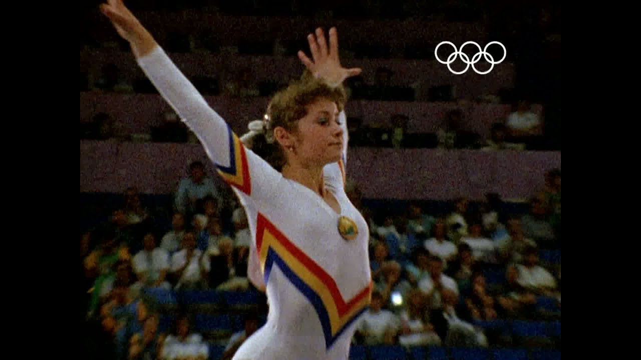 Ecaterina Szabo's Golden Gymnastics Performances - Los Angeles 1984 Olympics