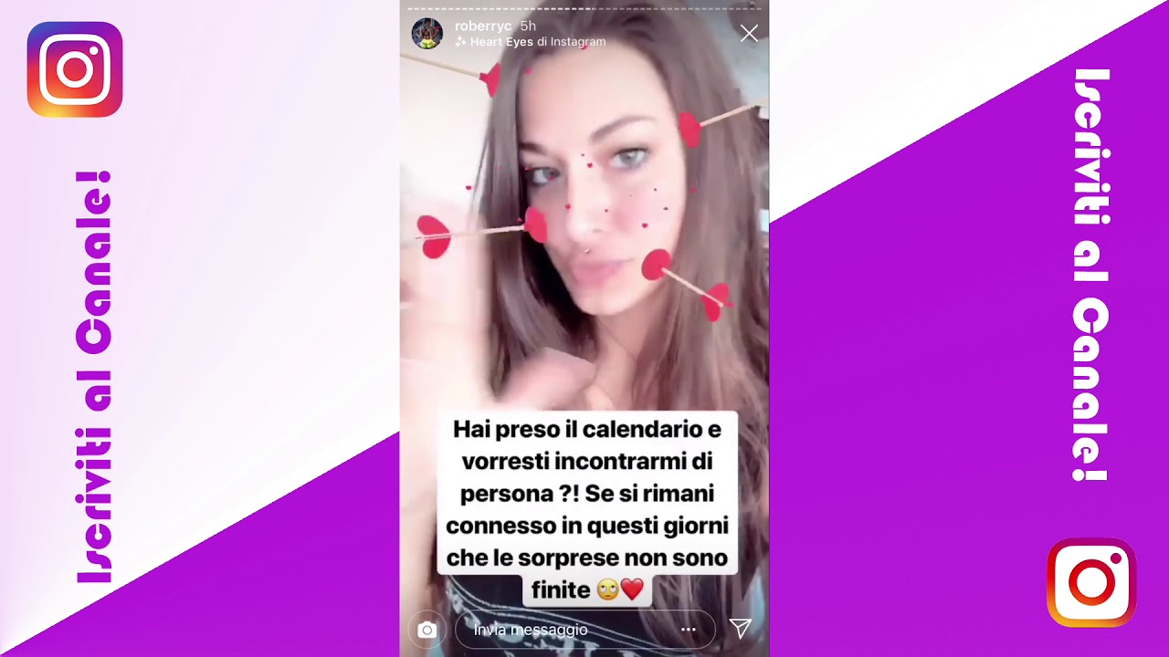 Ecco il CALENDARIO di Roberryc!