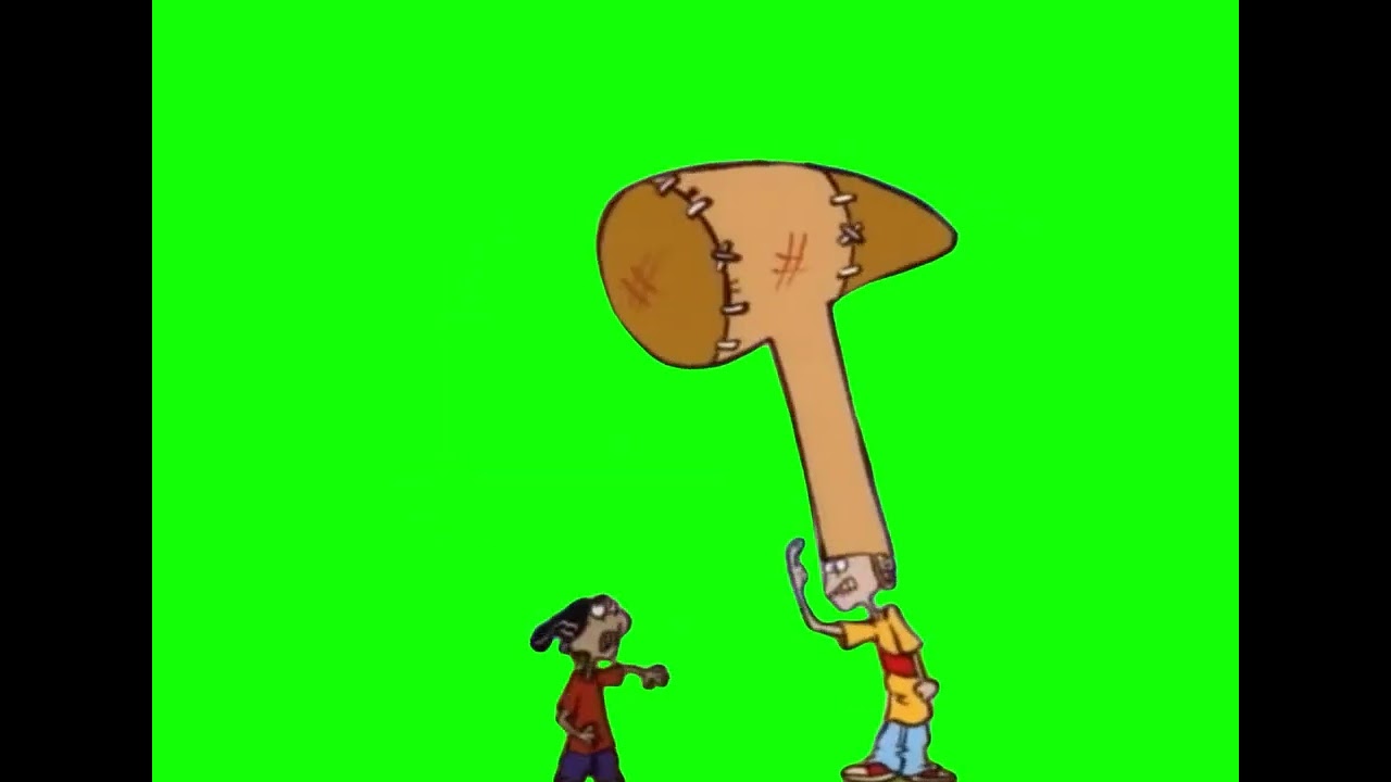 Ed, Edd n Eddy - Hat Of Discipline Green Screen