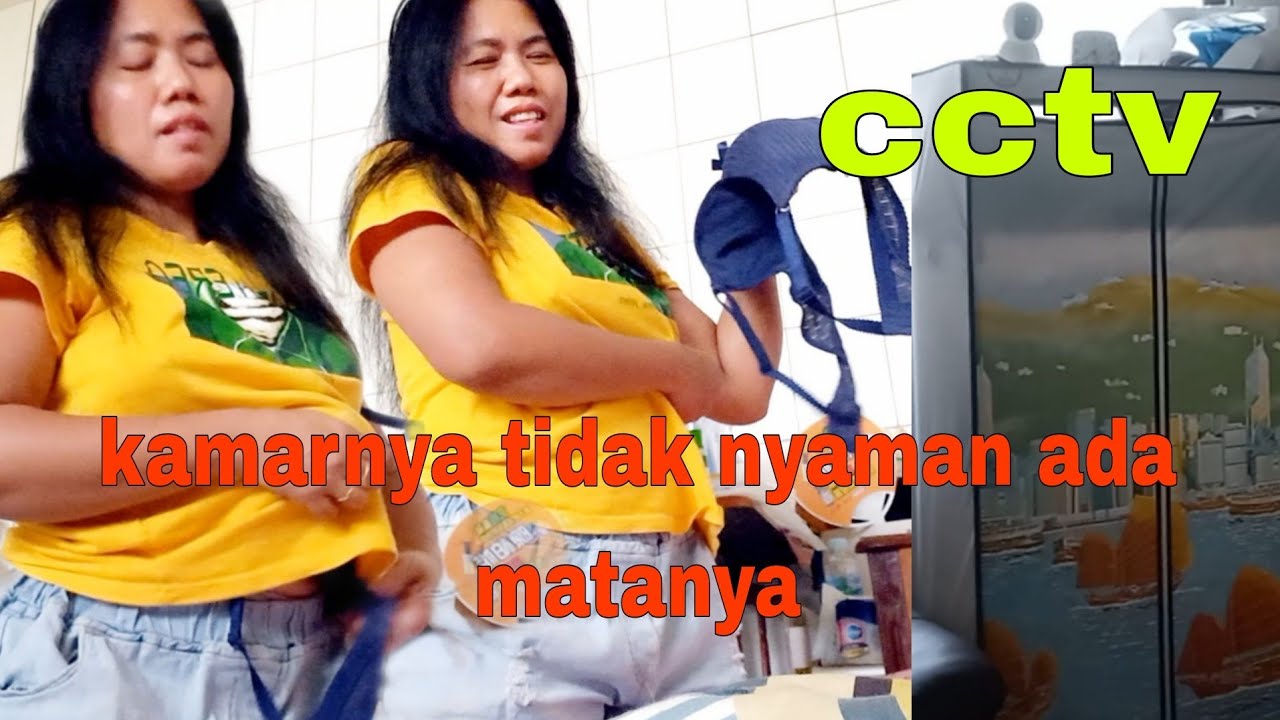 edan buka bh depan cctv karena tidak nyaman kenapa di kamar ada cctv