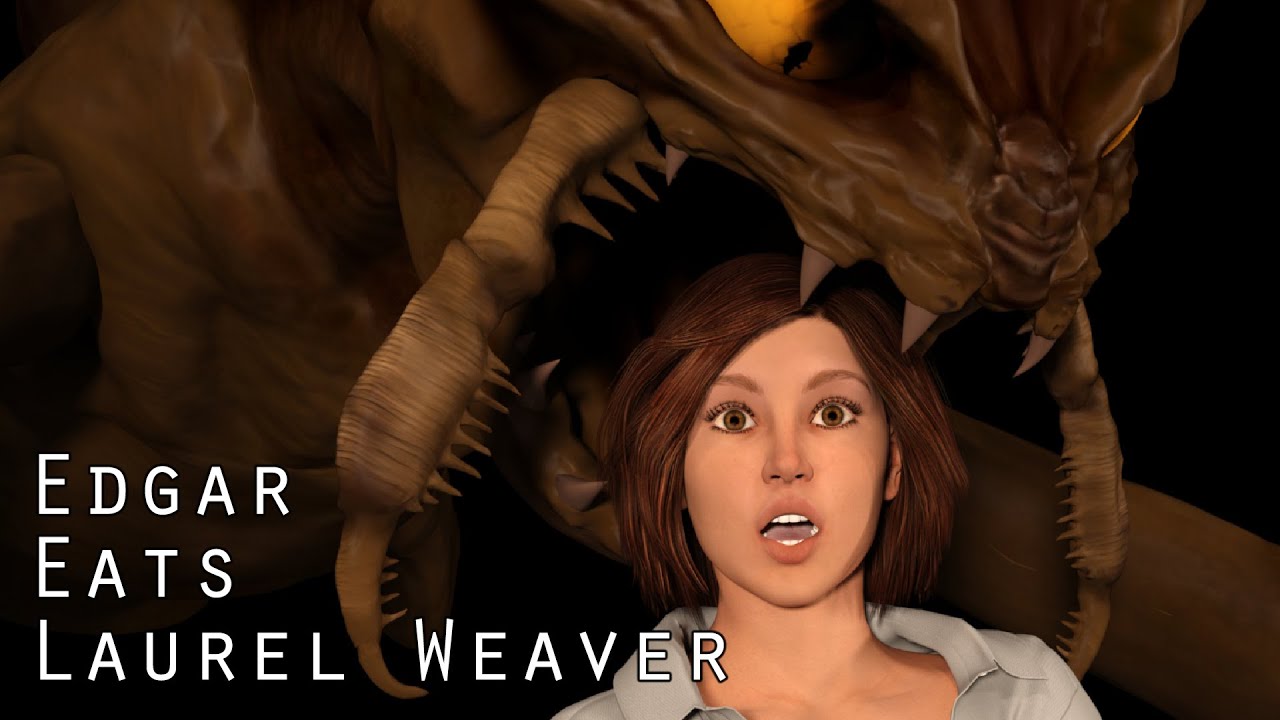 Edgar The Bug Eats Laurel Weaver (MIB vore parody)