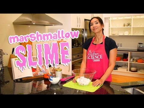 Edible Marshmallow Slime - easy and quick to make