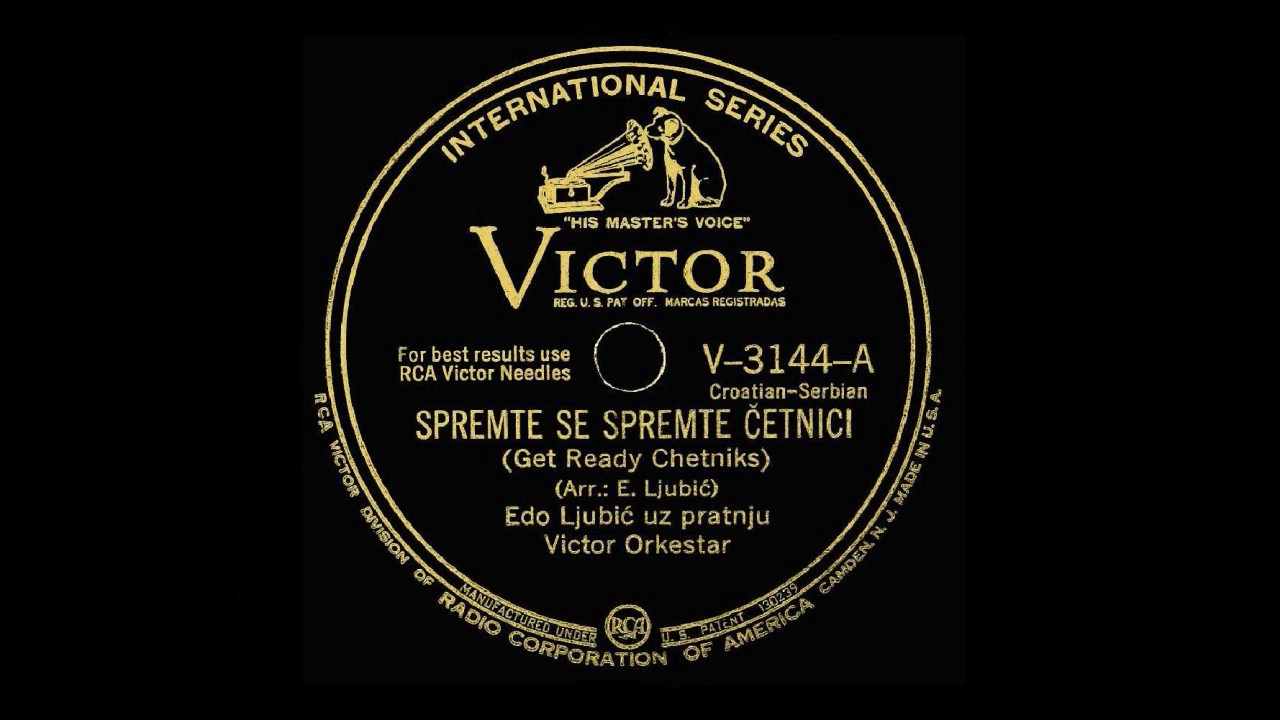 Edo Ljubić - Spremte se spremte Četnici (1942)